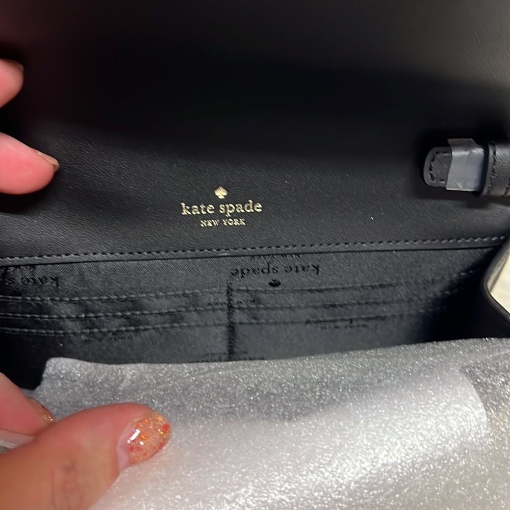 ****SOLD**** Kate Spade ♠️ Crossbody NWT Black - Picture 5 of 7